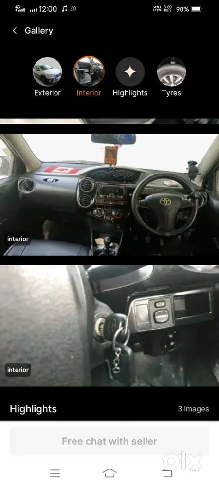 Toyota Etios Cross Well Maintained