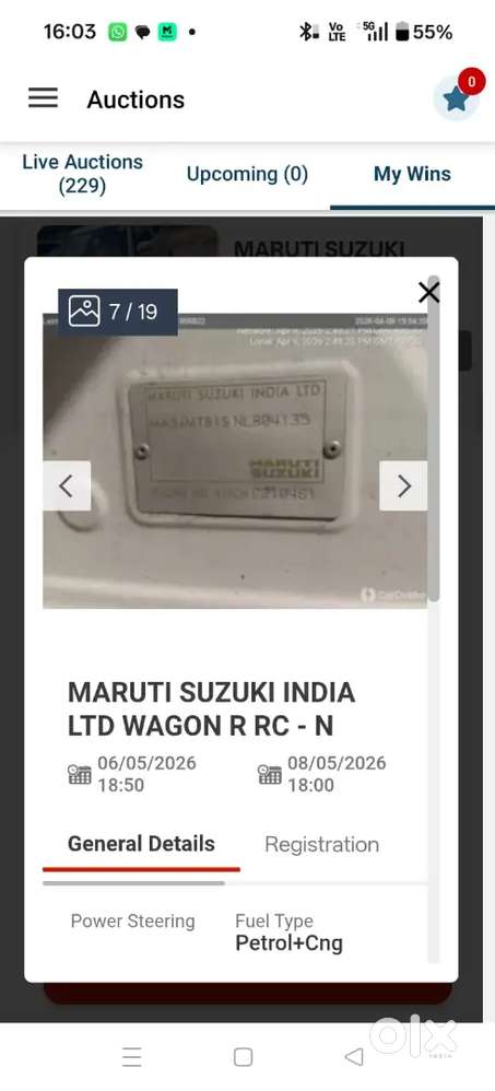 Maruti Suzuki Wagon R Flex Fuel 2022 Cng & Hybrids 10000 Km Driven