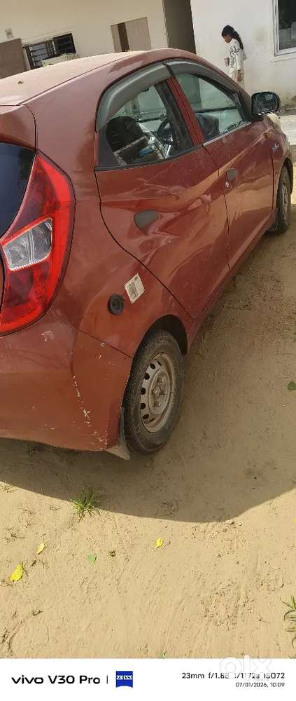 Hyundai Eon Lpg 2012 Puri Original Ladies Driven Car H  Ac Heater Ok H