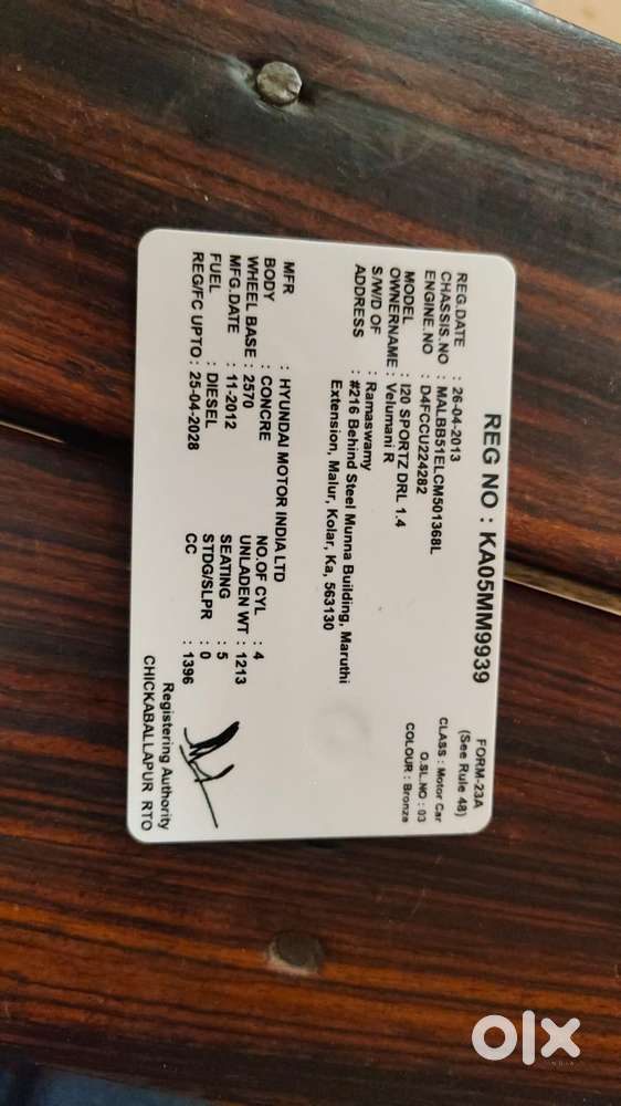 Hyundai I20 Sportz 1.4 Crdi 6 Speed Bs-iv, 2013, Diesel