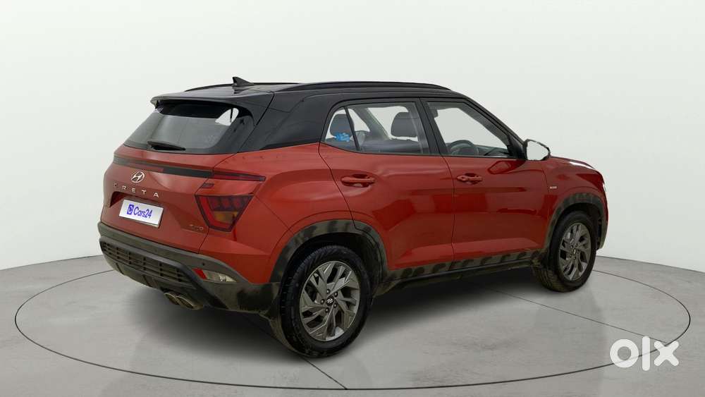 Hyundai Creta 1.4 Sx (o) Turbo Petrol Dct Dual Tone, 2021, Petrol