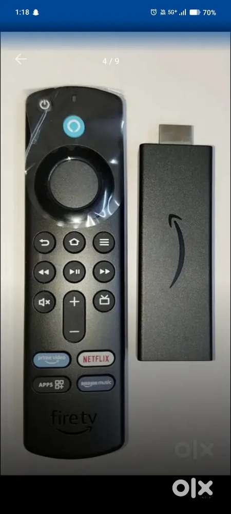 Fire stick with Alexa voice