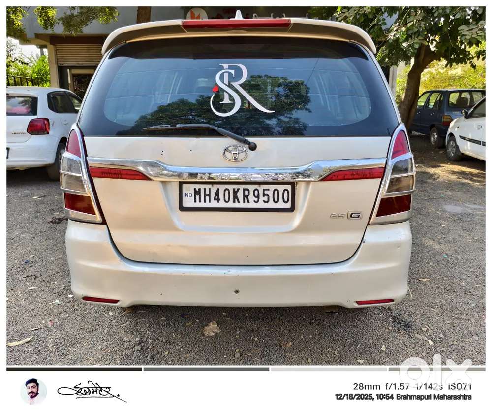 Toyota Innova 2012 Diesel Manual