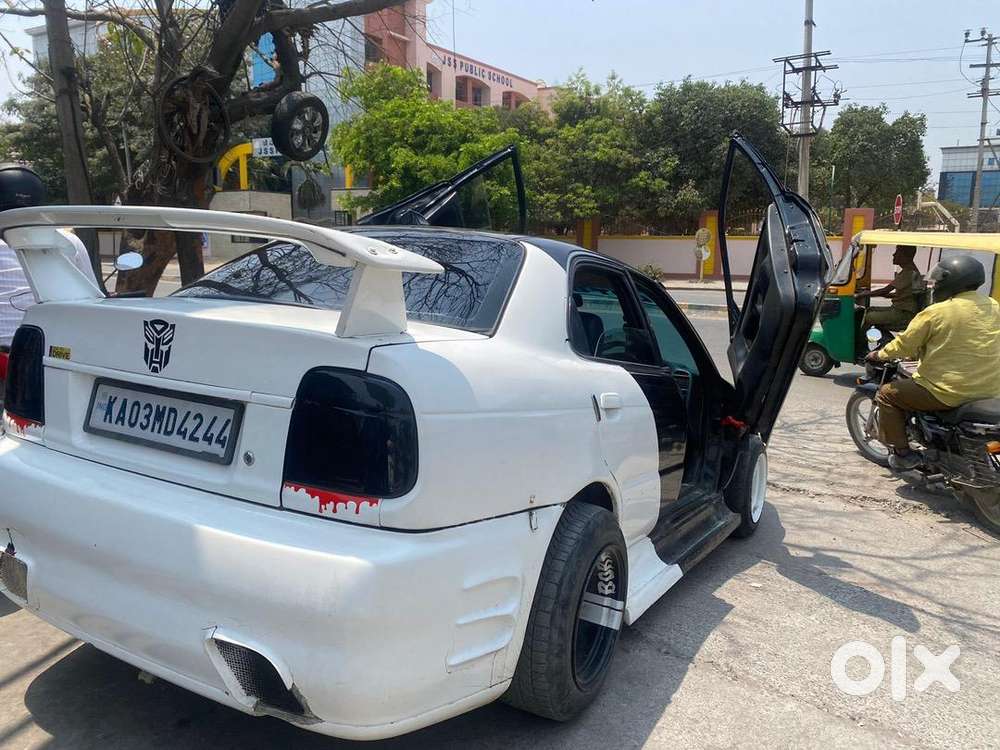 Fully Modified Baleno Amp Woofer Header Scissor Doors