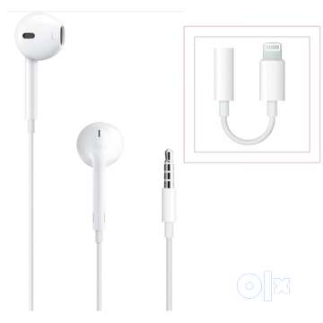 Apple Ear Pods Buds 3.5mm Head phone Lightning to 3.5 Jack