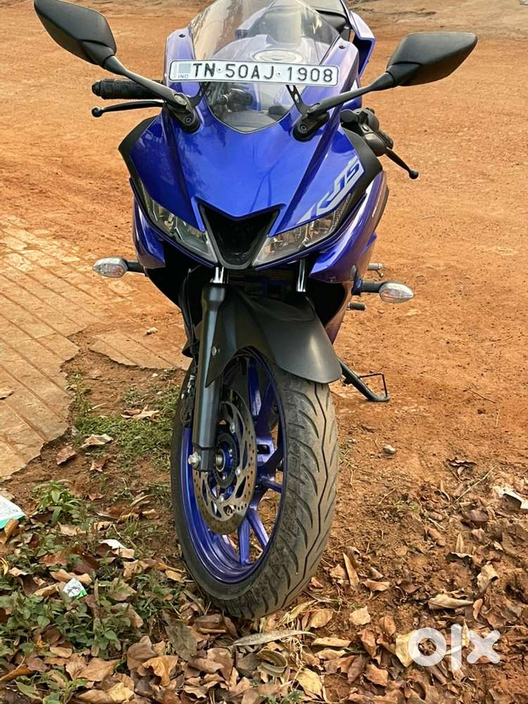 Blue R15 New Model Bike 2021 R15 V3 BS6 Motorcycles 1817157918