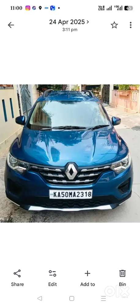 Renault Triber Facelift 2020 Rxe Petrol Manual