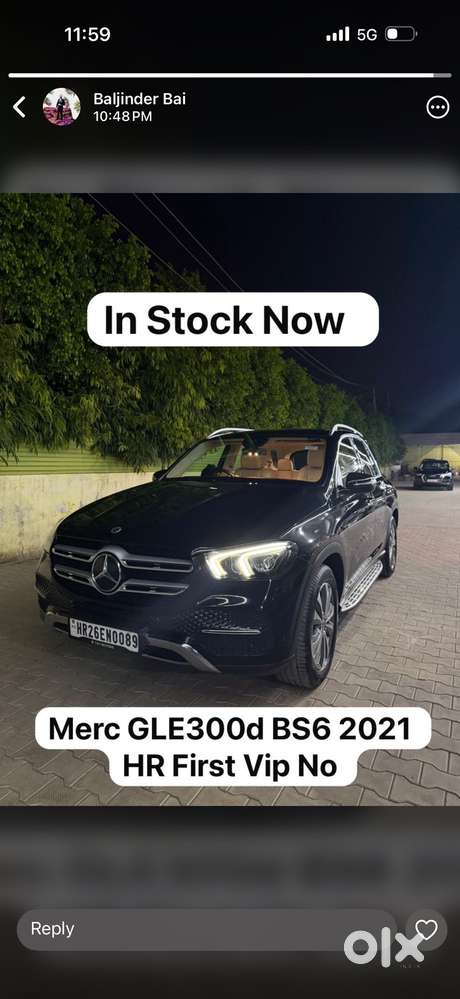 Mercedes-benz Gle Class 300d 4matic Lwb, 2021, Diesel