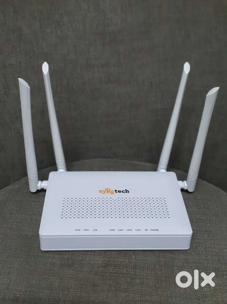 Syrotech Huawei Zte GX Nokia Dualband Gigabit 5G Fiber wifi router ONT ...