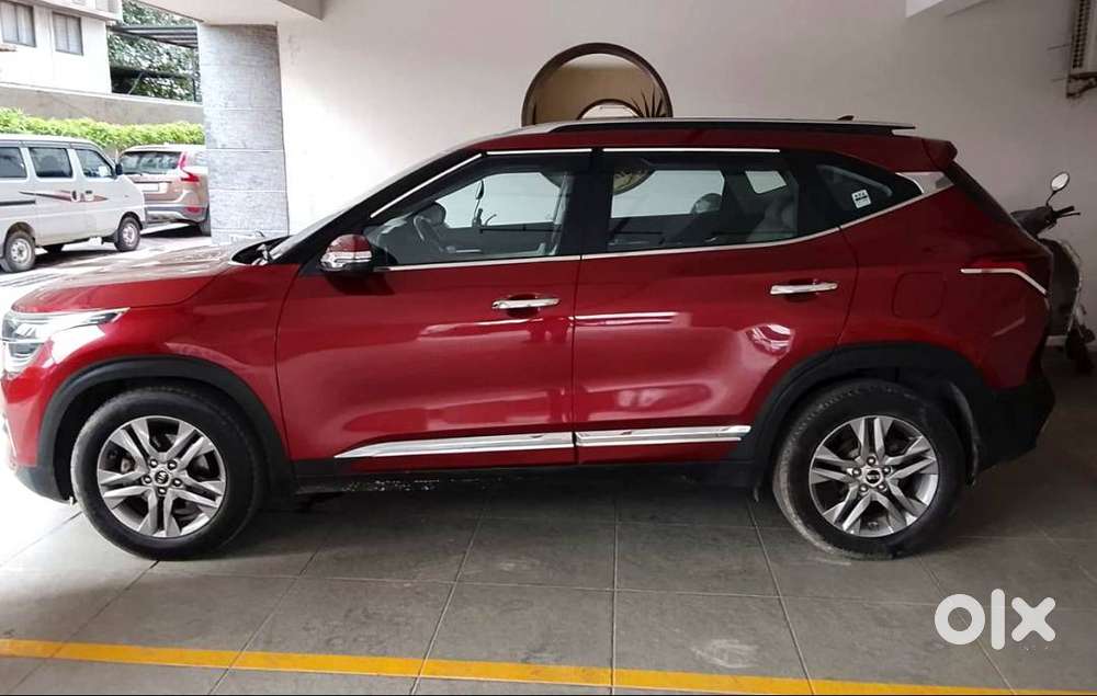 2020 Kia Seltos Htx Ivt 1.5 Petrol | 1st Owner | Red | Well Maintained