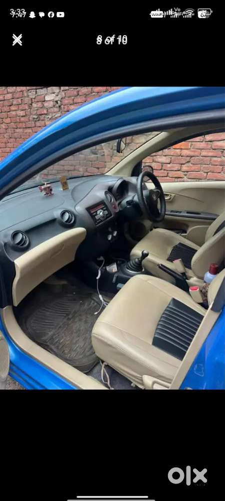 Honda Brio 2012 Petrol 74000 Km Driven Cng Fitted
