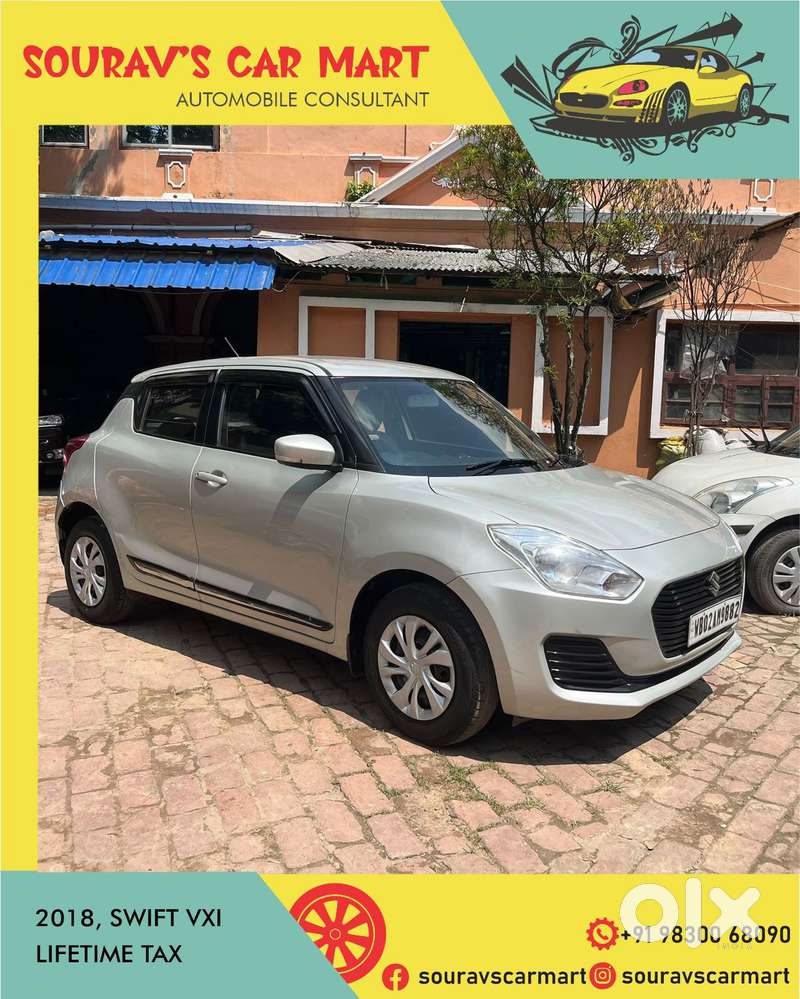 Maruti Suzuki Swift Vxi + Manual, 2018, Petrol