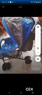 Baby stroller, new condition