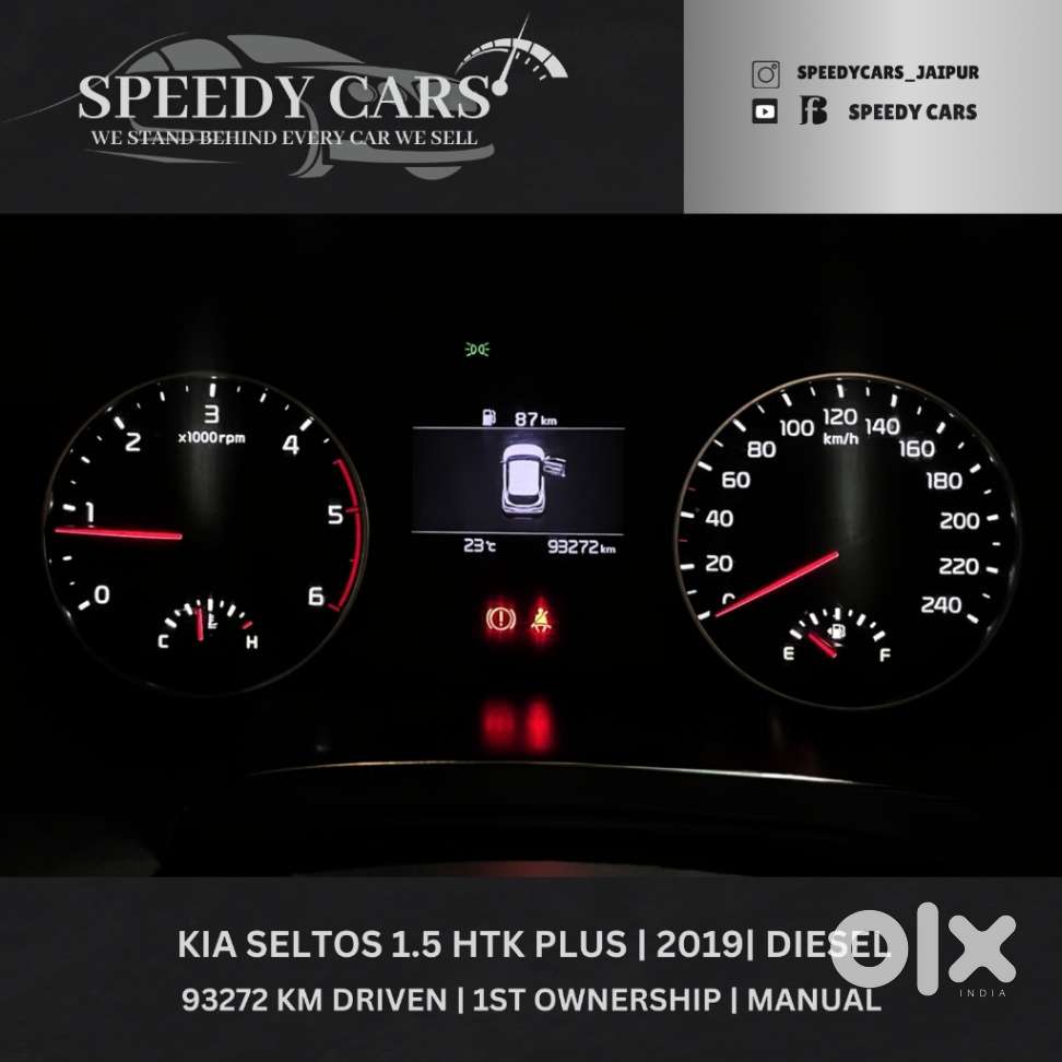 Kia Seltos Htk Plus D, 2019, Diesel