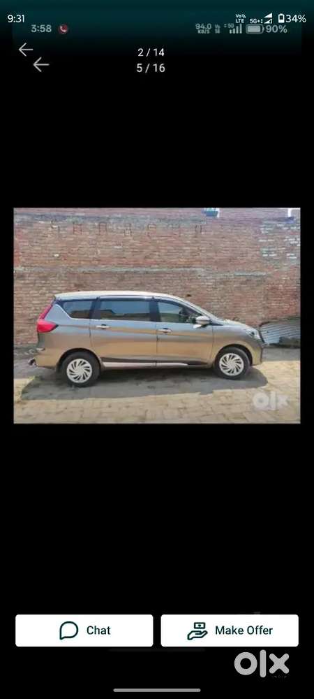 Maruti Ertiga Vxi 2021