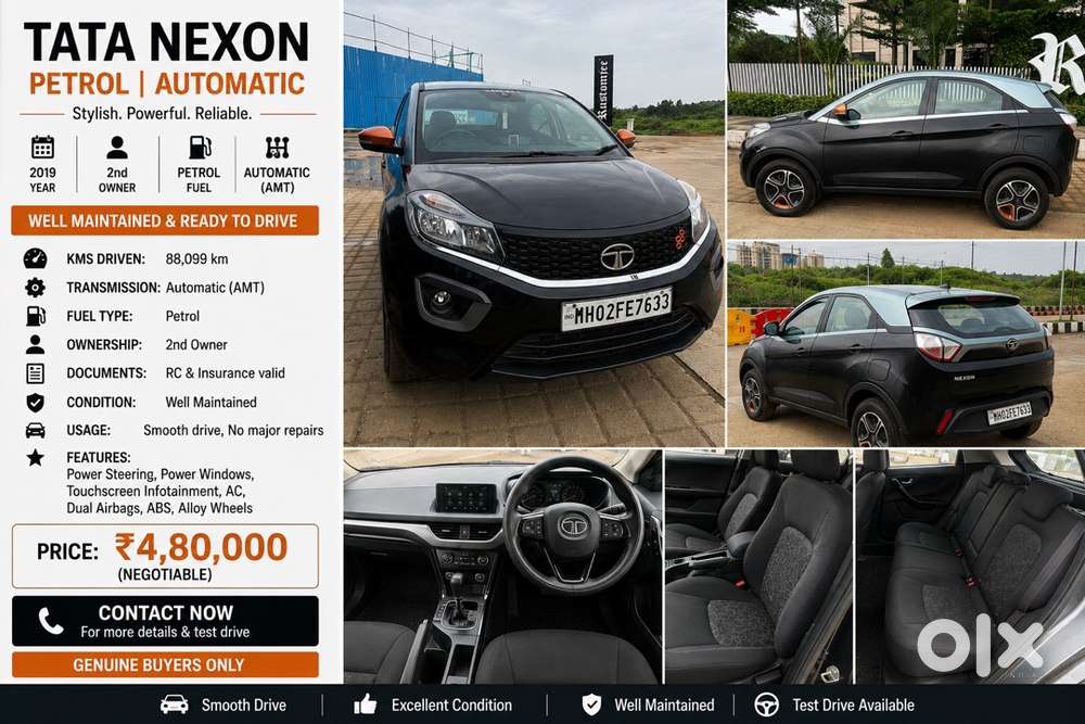 Tata Nexon Petrol 2019