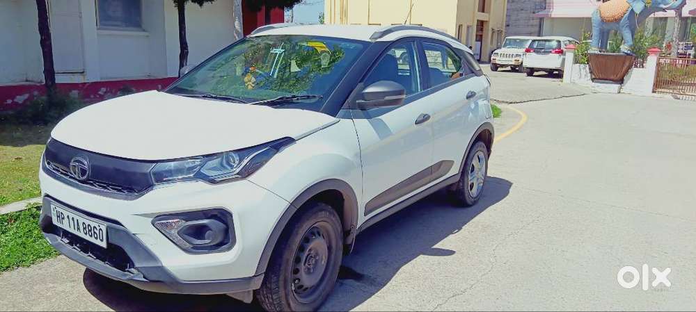 Tata Nexon White 2021 Petrol 23000 Km Driven