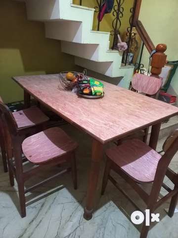 Old dining discount table set olx