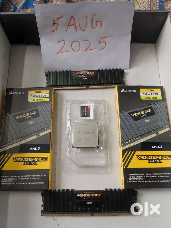 AMD Ryzen 5 3600 CPU | 16GB DDR4 RAM | 650W SMPS | DeepCool CPU Cooler