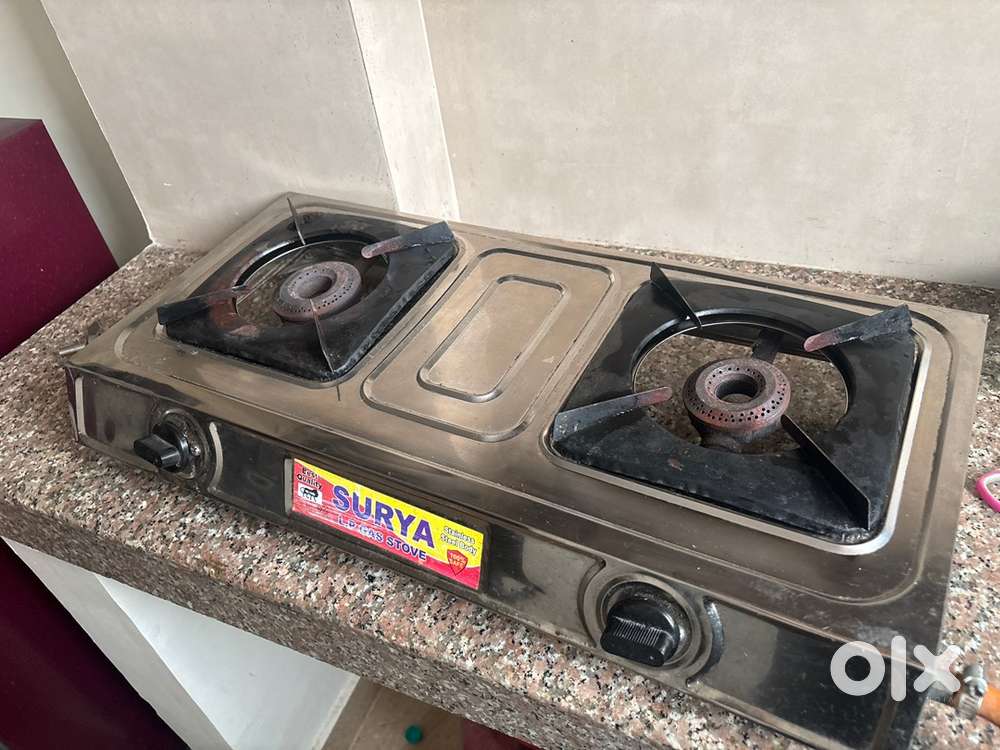 stove with 2 burner