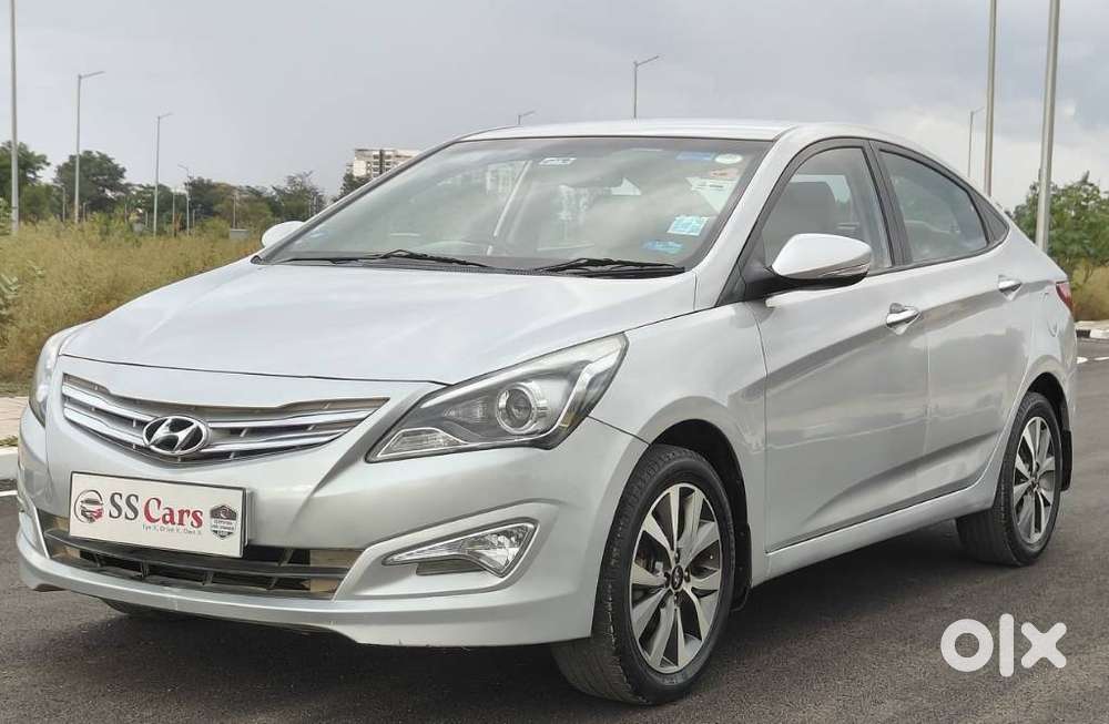 Hyundai Verna Fluidic 1.6 Vtvt Sx Opt, 2015, Petrol