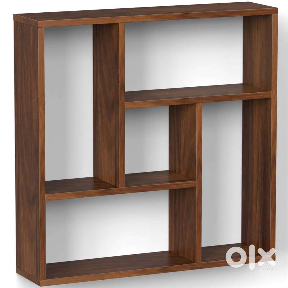 Javis Engineered Wood Wall Decor Floating Shelf Display Rack