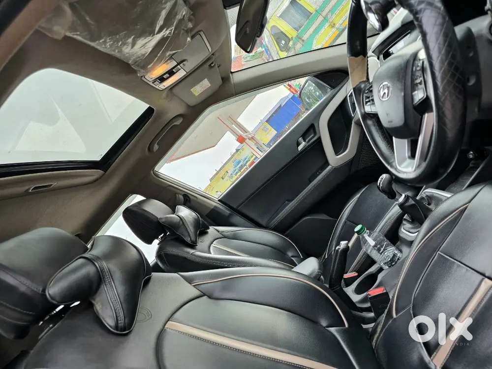 Hyndai Creta 2019 Top Model Sunroof Tax Updte Upto 2029