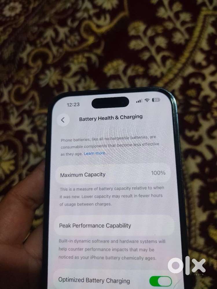 I phone 14pro- 100% battery- price 52000 Japna variant
