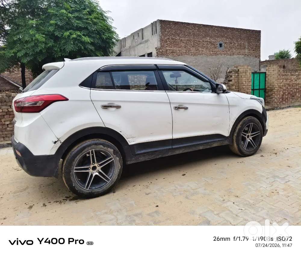 Hyundai Creta 2019 Diesel Manual 80% Tyer Warking