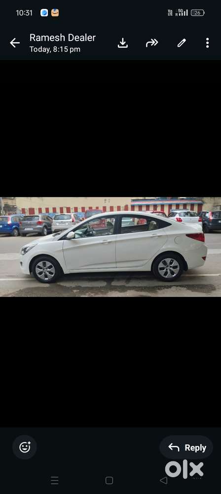 Hyundai Verna 2016-2017 1.6 Sx Vtvt, 2016, Petrol