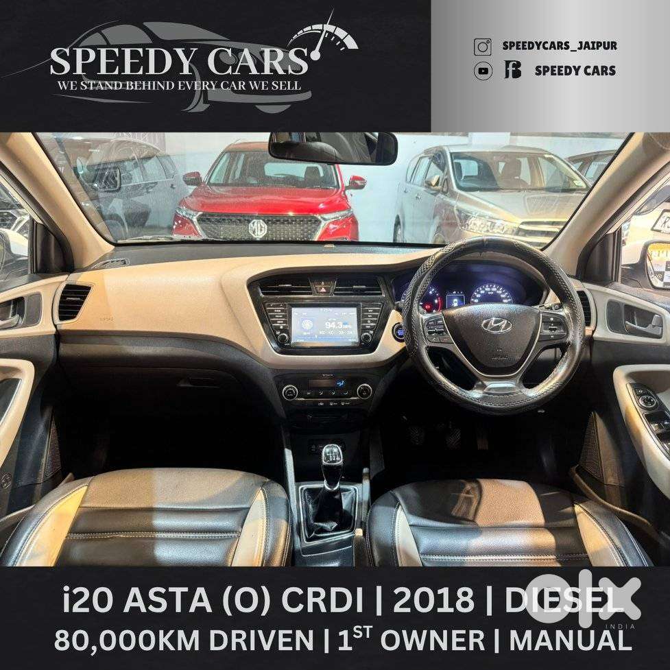 Hyundai I20 Asta Option Diesel, 2018, Diesel