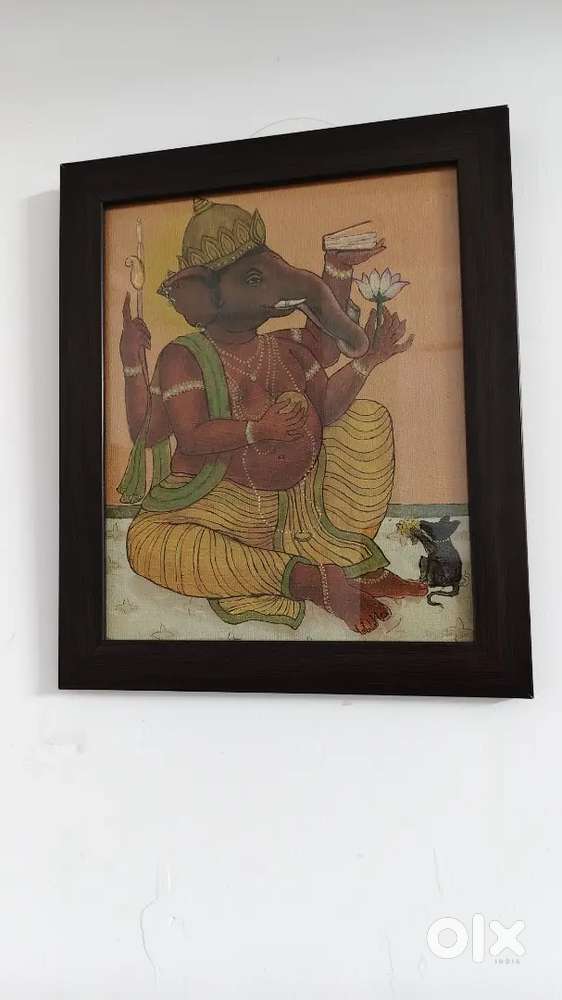 Ganesh handmade painting