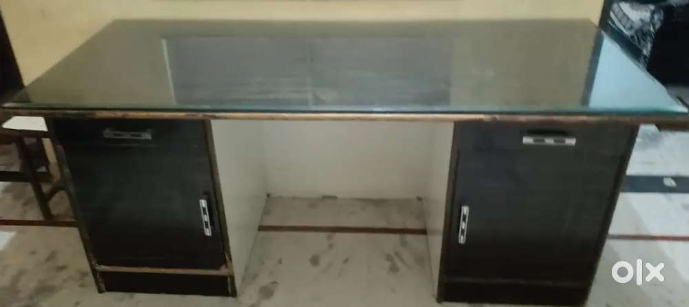 Table with glass