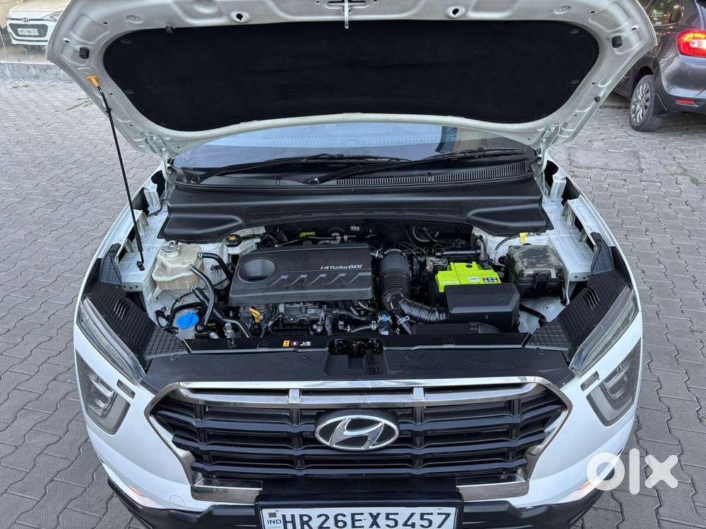 Hyundai Creta 1.4 Sx (o) Turbo Petrol Dct Dual Tone, 2022, Petrol