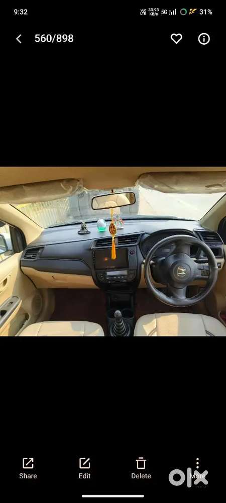 Honda Amaze V Petrol 10th Year