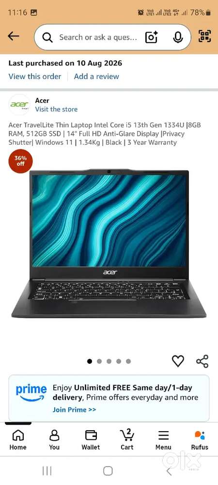 Acer TravelLite