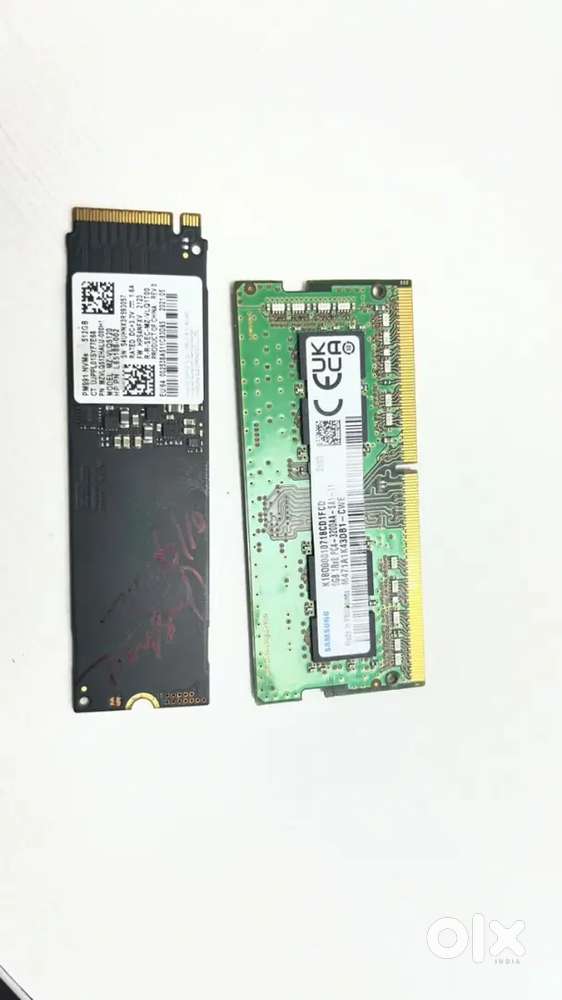 8 Gb Ram and 512 gb ssd