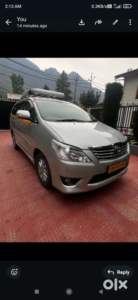 Toyota Innova 2013 Diesel Well Maintained