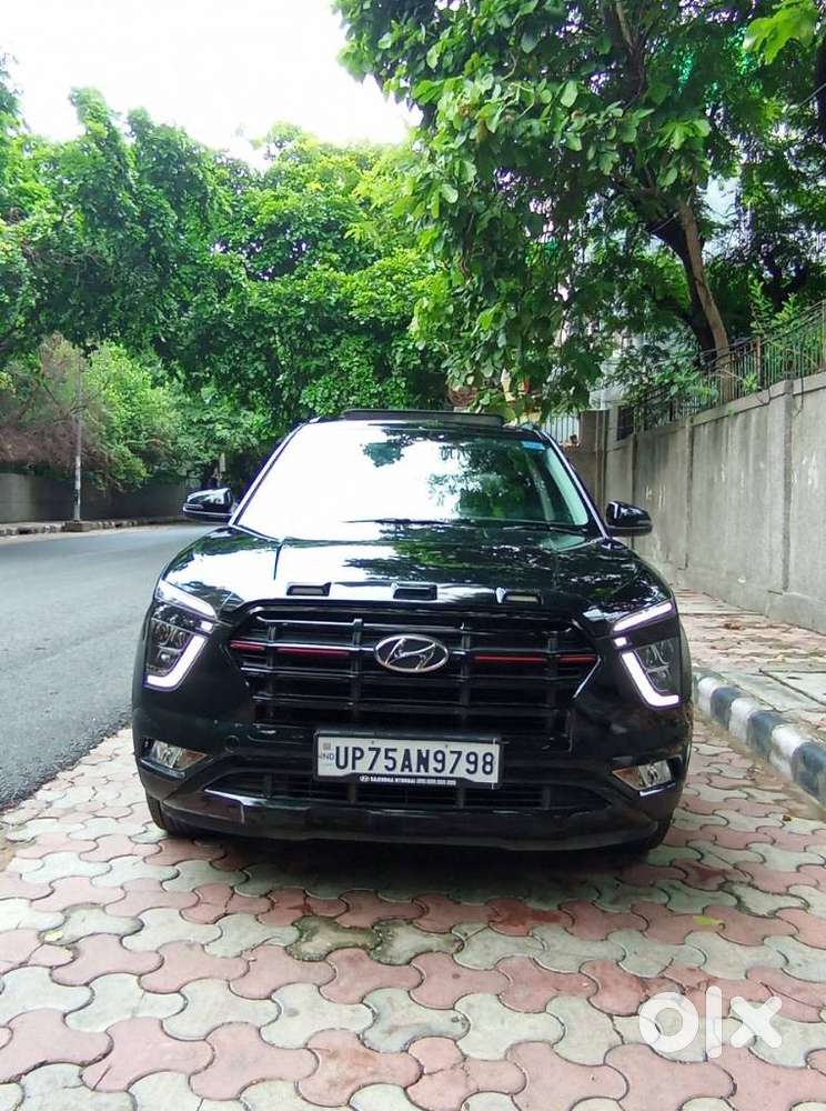 Hyundai Creta 1.5 S Plus Knight Petrol, 2022, Petrol