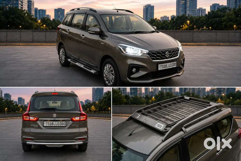 2023 Ertiga Vxi  12.4k Km  Single Owner  Fully Loaded