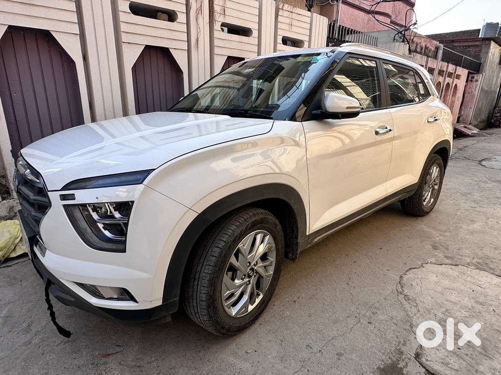 Hyundai Creta Diesel 2021 White With Moon Roof