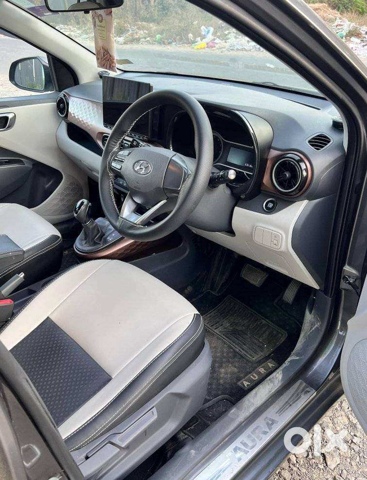 Hyundai Aura Sx Plus Automatic, 2021, Petrol