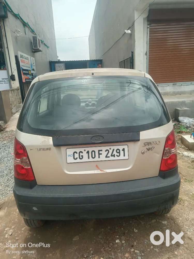 Hyundai Santro Petrol 2006 फाइनल है किलोमीटर ऐसी सब चालू है