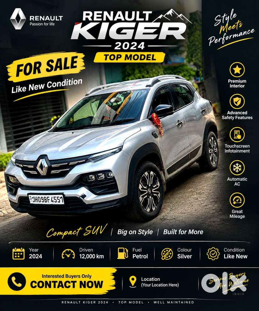 Renault Kiger Petrol Manual 2024