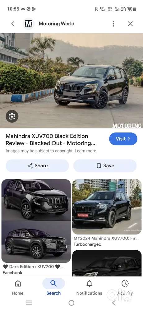 Mahindra Xuv700 2025 Diesel 5500 Km Driven