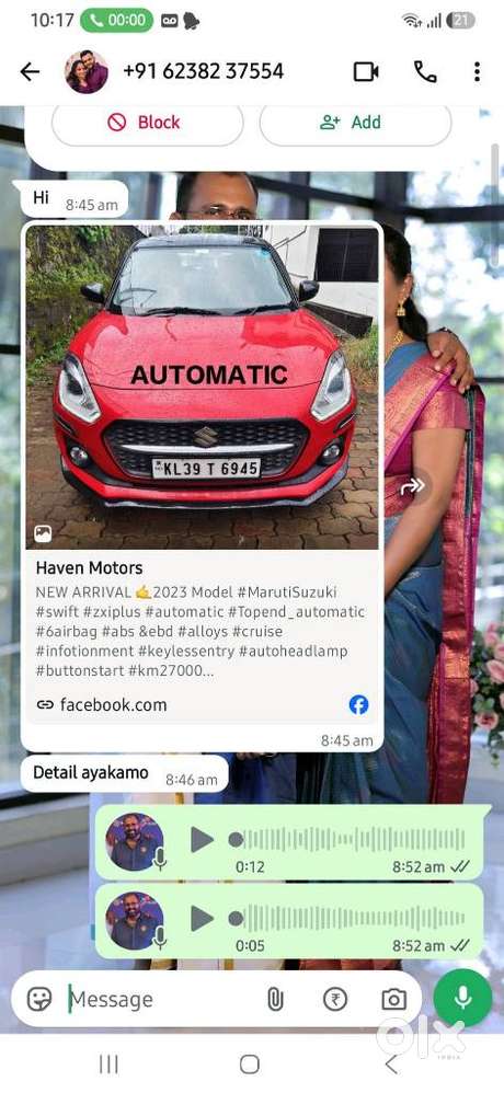 Tata Tigor Xz Plus Leatherette Pack, 2017, Petrol
