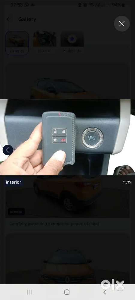 Renault Triber 1.0 Rxz 2021 Dual Tone