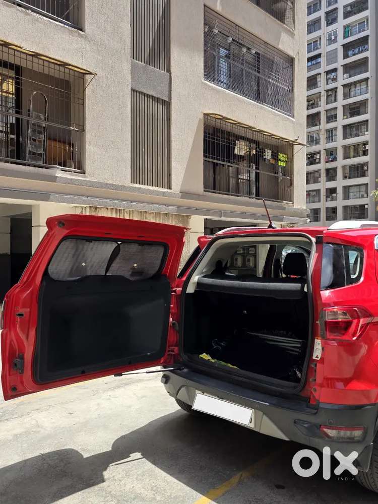 Ford Ecosport Titanium+ Automatic  Single Owner  Race Red Colour