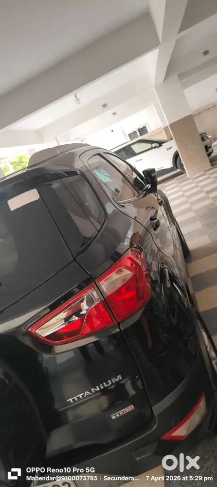 Ford Ecosport 2020 Diesel 80300 Km Driven With Sunroof