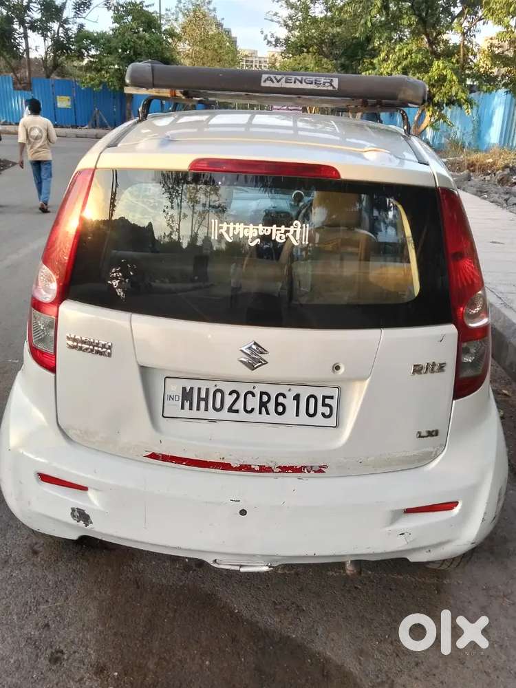 Maruti Suzuki Ritz Lxi  Nov 2015  Petrol + Rto Approved Cng  White